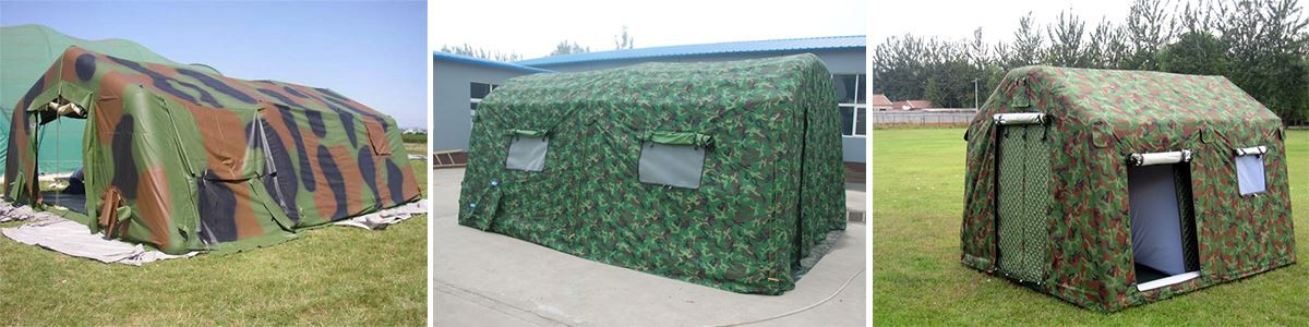 temporary inflatable army military tents