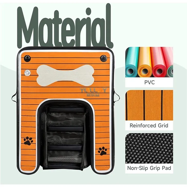 Inflatable Water Ramps Docks For Dogs Pup Plank