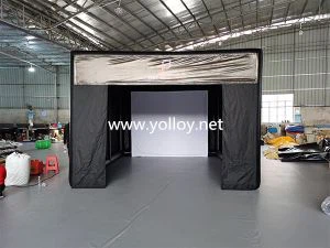 풀 스윙 골프 홈 풍선 시뮬레이터